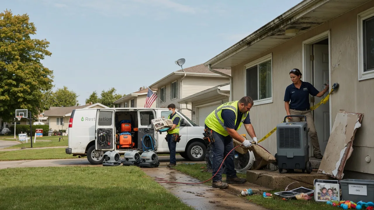 Water Damage Restoration in Keeling, VA near me